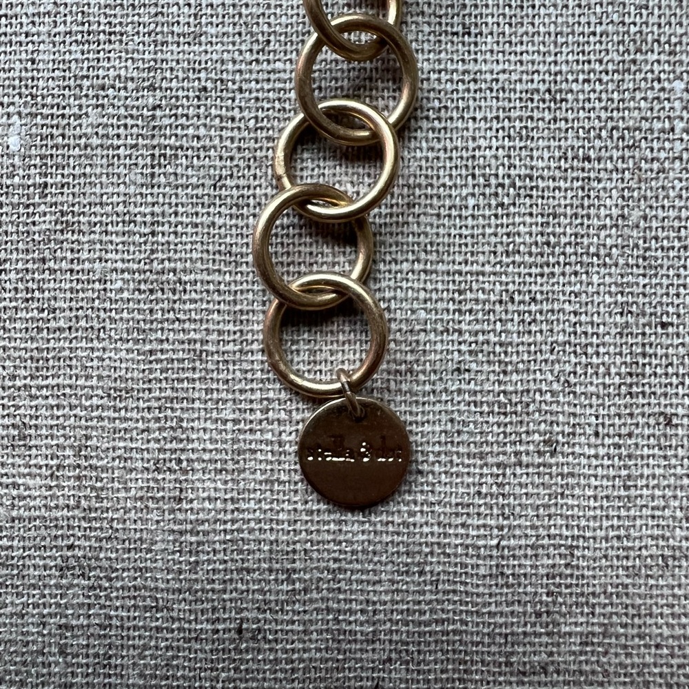 Stella & Dot Jackie Link Bracelet Chunky Gold Link Bracelet - Picture 6 of 6
